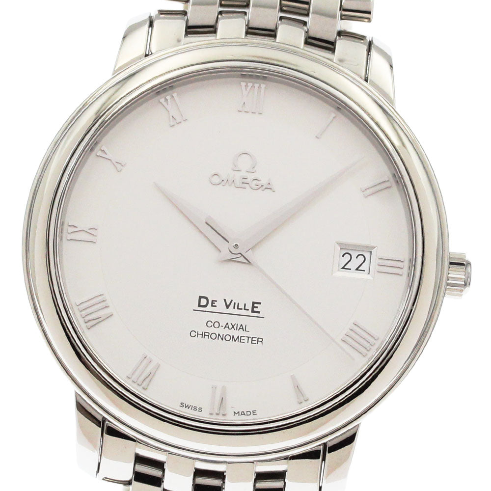 OMEGA De Ville Prestige Coaxial 4574.31 Silver Dial Automatic Men's Watch_885398