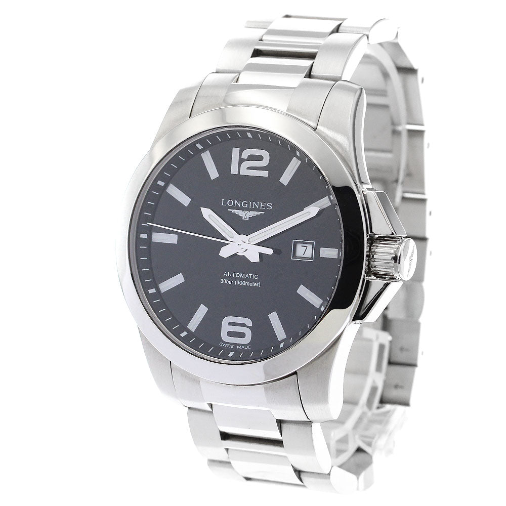 LONGINES Conquest L3.778.4 Date black Dial Automatic Men's Watch_885400