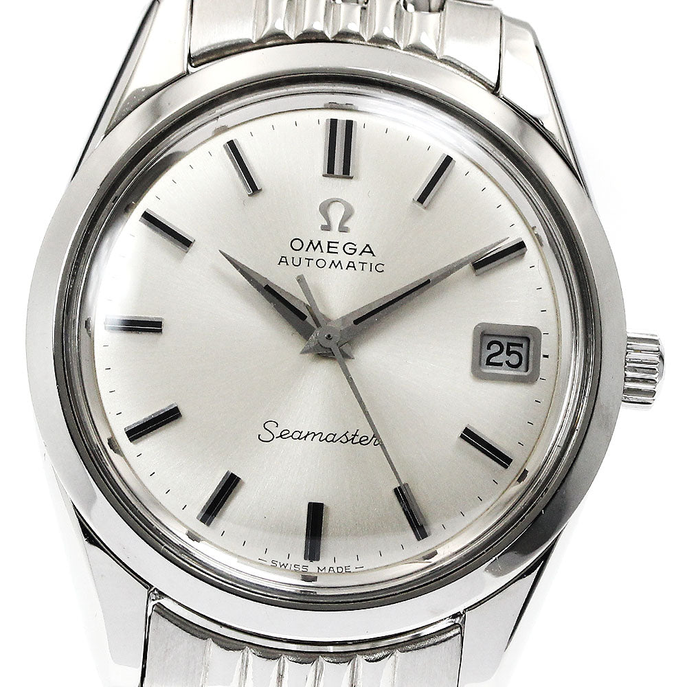 OMEGA Seamaster 166.010 Date Cal.565 Silver Dial Automatic Men's Watch_885413