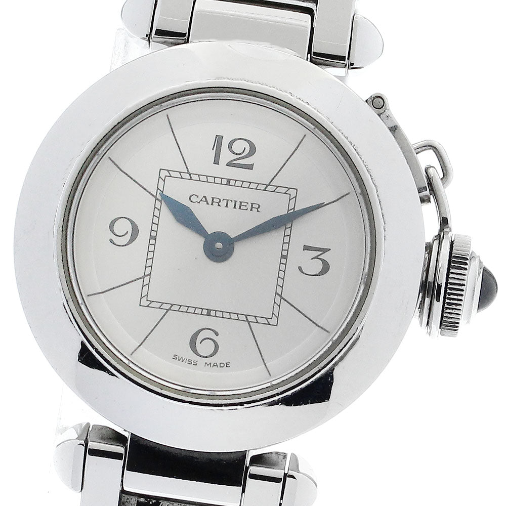 CARTIER Miss pasha W3140007 Silver Dial Quartz Ladies Watch_885429
