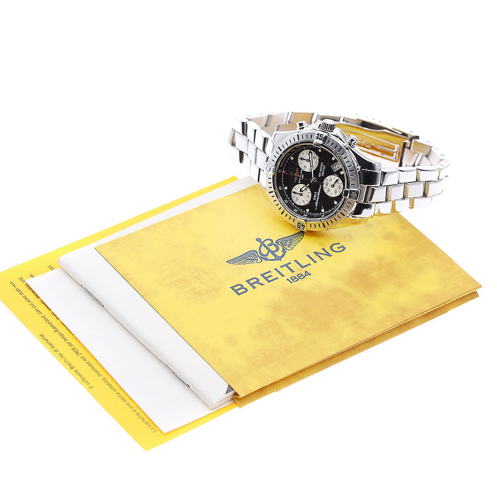 BREITLING Colt Chrono Ocean A53350 Date black Dial Quartz Men's Watch_885439