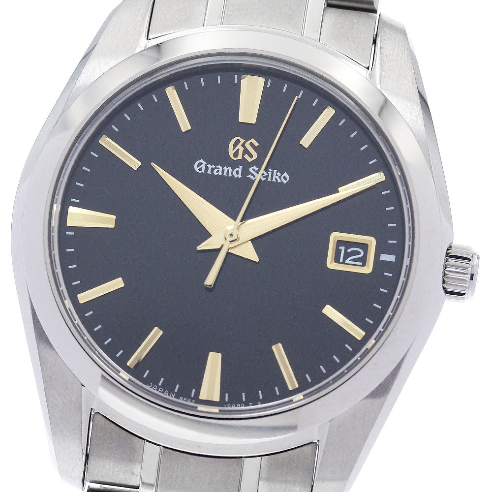 SEIKO Grand Seiko SBGX269/9F62-0AE0 Date black Dial Quartz Men's Watch_885443