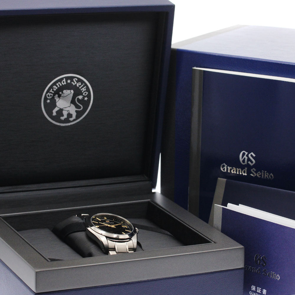 SEIKO Grand Seiko SBGX269/9F62-0AE0 Date black Dial Quartz Men's Watch_885443