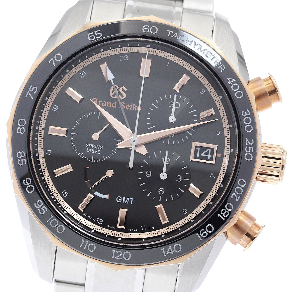 SEIKO Grand Seiko Boutique Exclusive SBGC244 GMT Spring drive Men's Watch_885445