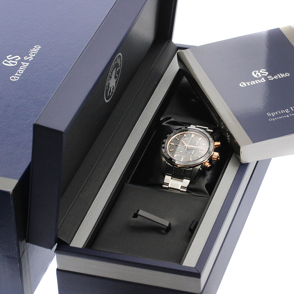 SEIKO Grand Seiko Boutique Exclusive SBGC244 GMT Spring drive Men's Watch_885445