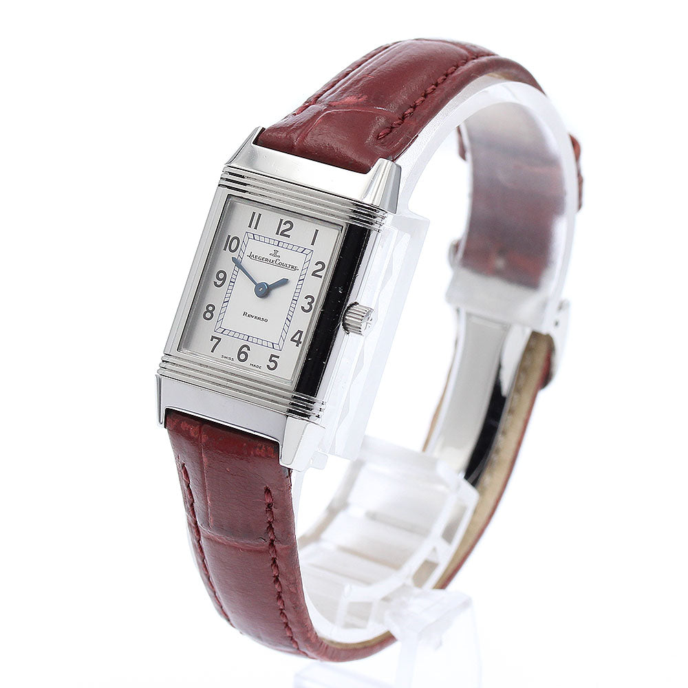 JAEGER-LECOULTRE Reverso 260.8.08/Q2618420 Silver Dial Quartz Ladies Watch_885454