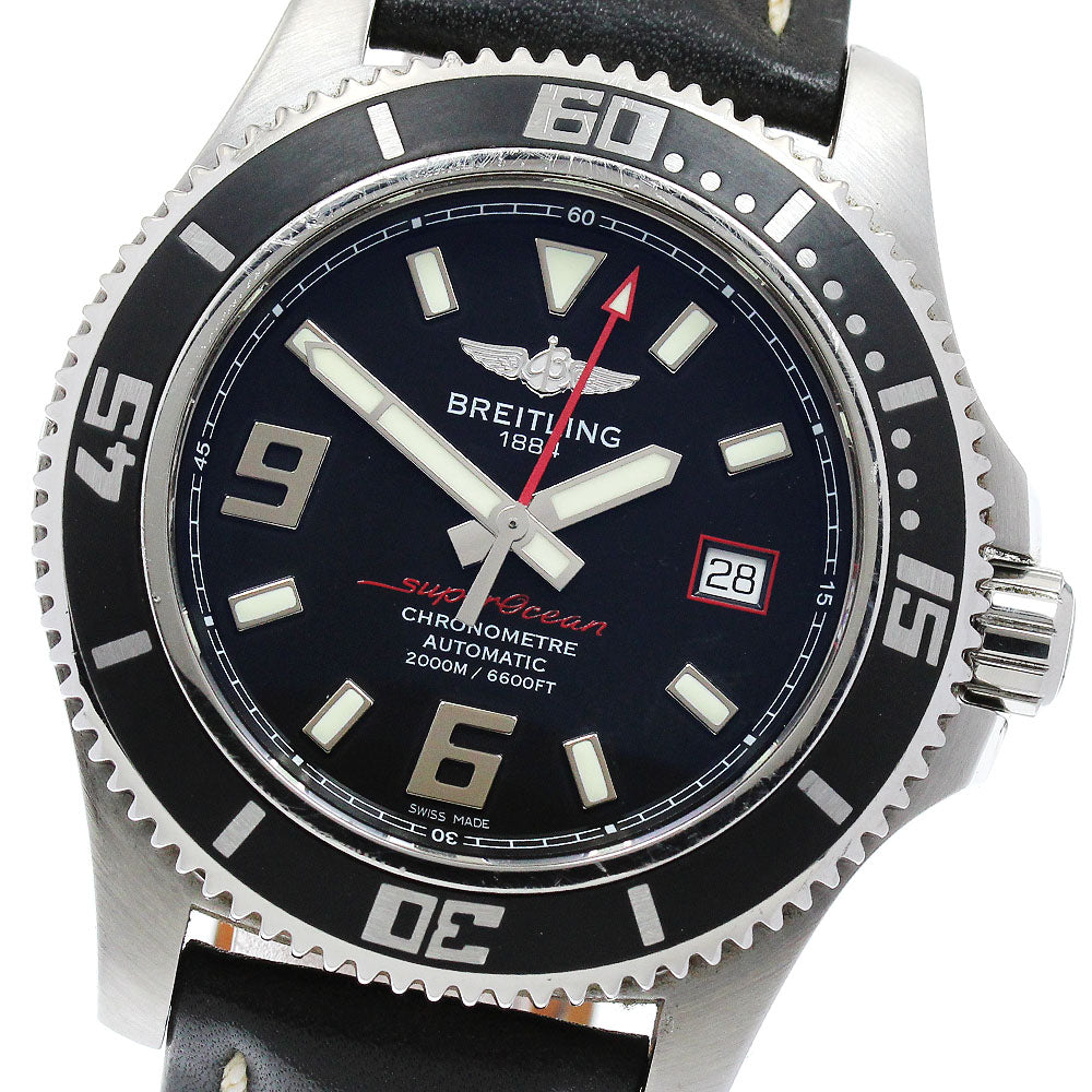 BREITLING Super Ocean 44 A17391 Date black Dial Automatic Men's Watch_885455