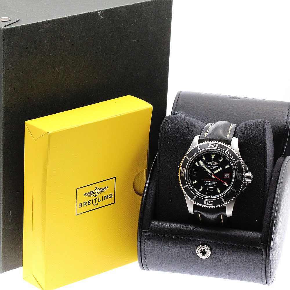 BREITLING Super Ocean 44 A17391 Date black Dial Automatic Men's Watch_885455