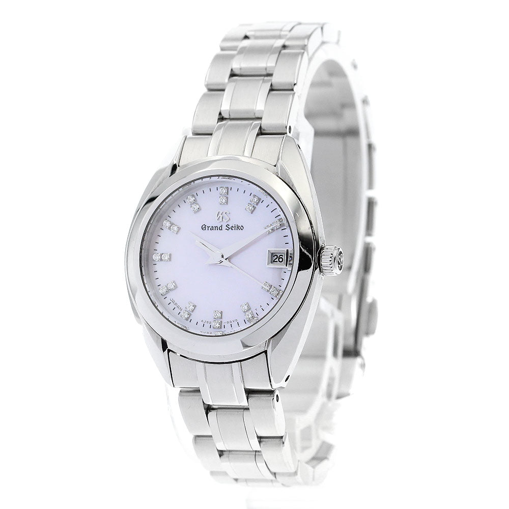 SEIKO Grand Seiko STGF277/4J52-0AC0 Diamond Index Date Pink shell Dial Quartz Ladies Watch_885456