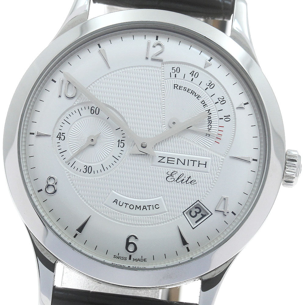 ZENITH Class Elite Reserved Marche 03.1125.685 Date Silver Dial Automatic Men's Watch_885464