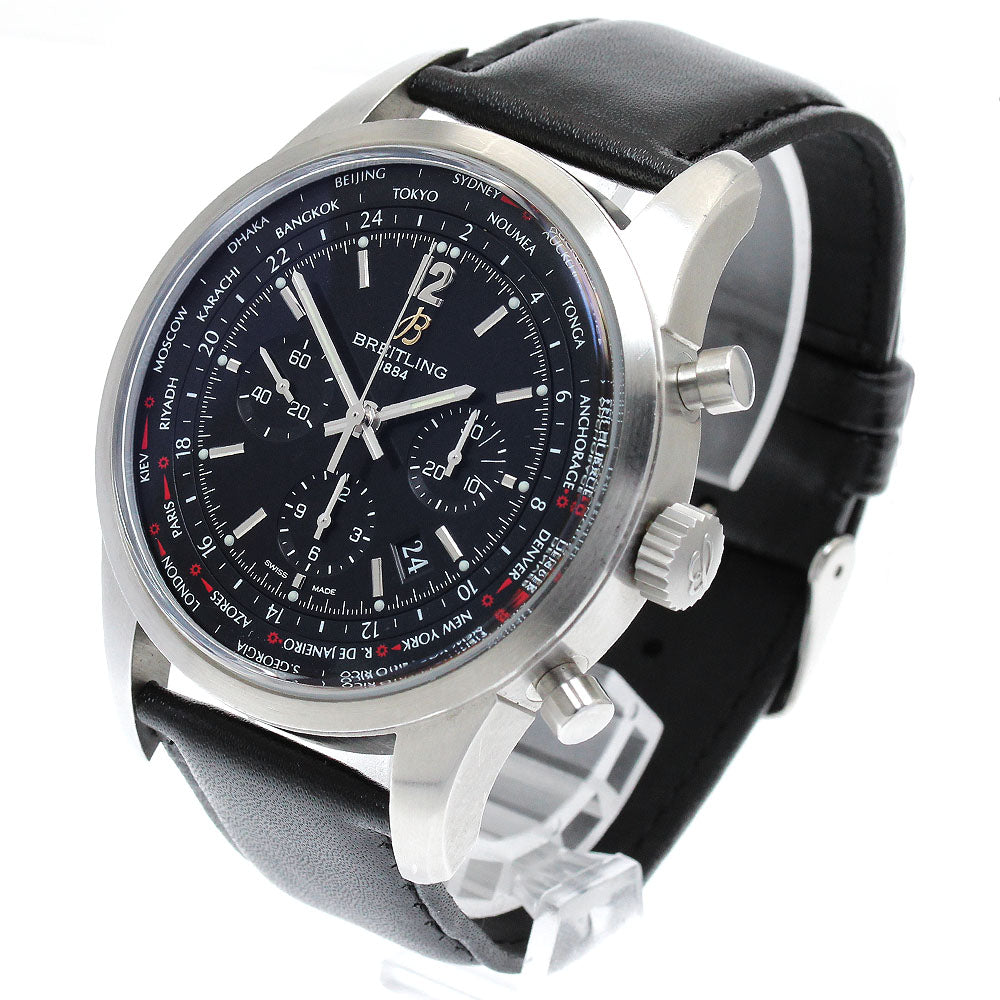 BREITLING Transocean AB0510 Chronograph Uni-time Automatic Men's Watch_885465