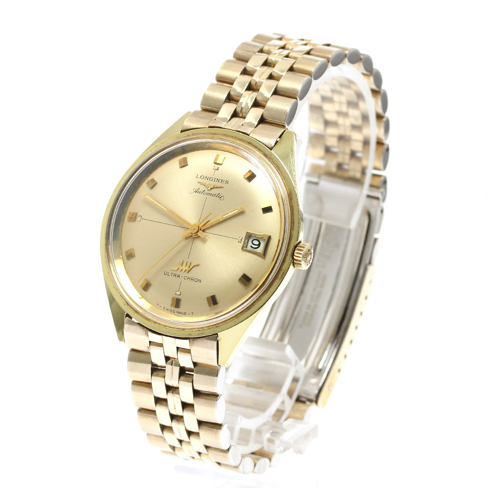 LONGINES Ultracron Cal.431 Date gold Dial Automatic Men's Watch_885474
