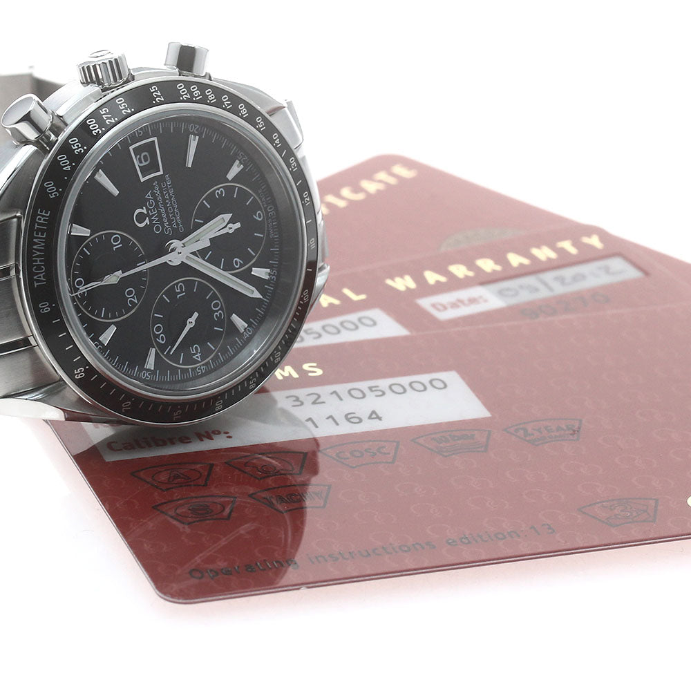 OMEGA Speedmaster 3210.50 Date Black Dial Automatic Men's Watch_885477