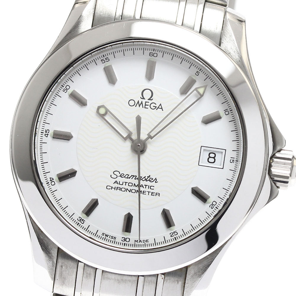 OMEGA Seamaster120 2501.21 Date white Dial Automatic Men's Watch_885481