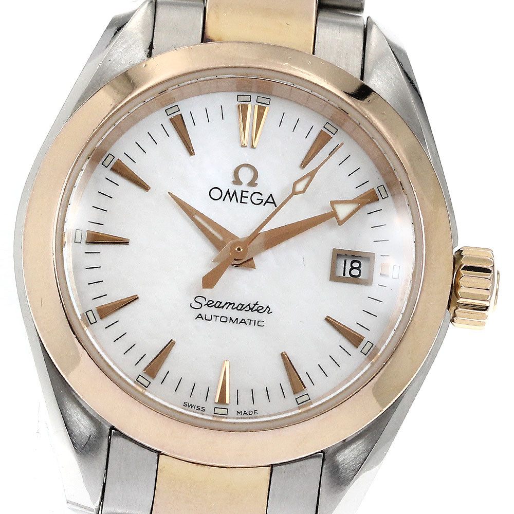 OMEGA Seamaster 2373.70 Date White shell Dial Automatic Ladies Watch_885484