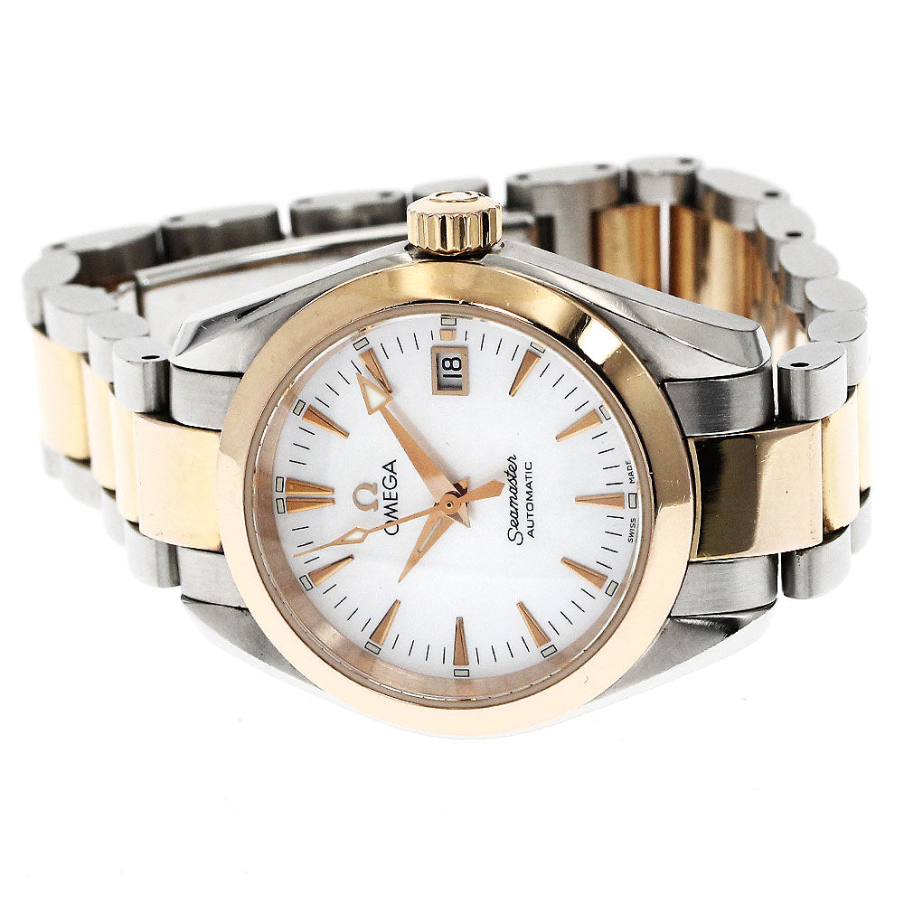 OMEGA Seamaster 2373.70 Date White shell Dial Automatic Ladies Watch_885484