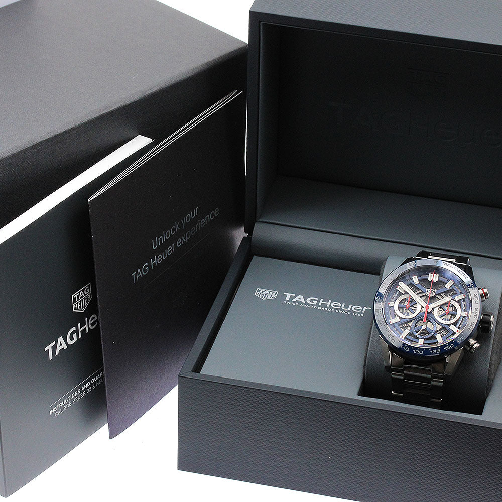 TAG HEUER Carrera Caliber Heuer 02 CBG2011-0 Chronograph Automatic Men's_885493