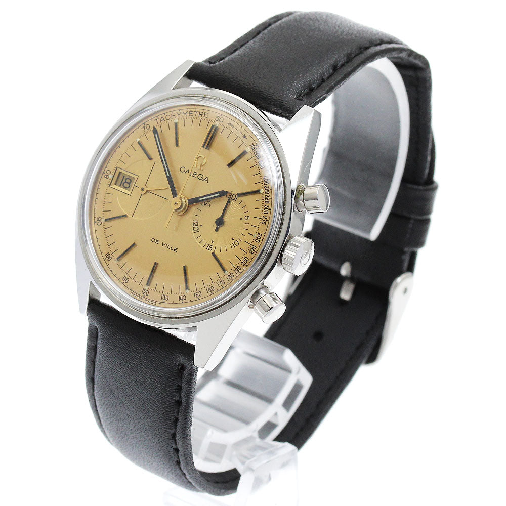 OMEGA De Ville 146.017 Chronograph cal.930 gold Dial Hand Winding Men's_885496