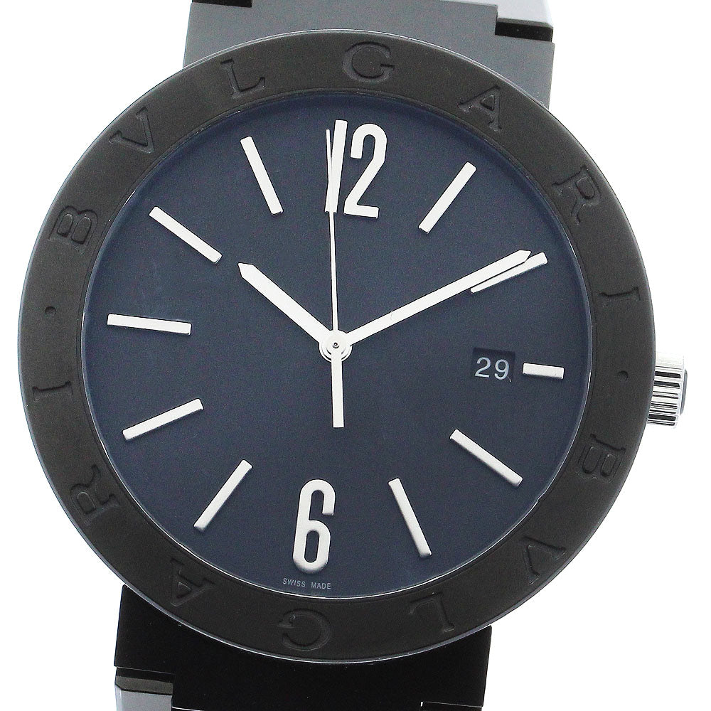 BVLGARI BVLGARIBVLGARI BB41S/103540 DLC black Dial Automatic Men's Watch_885512