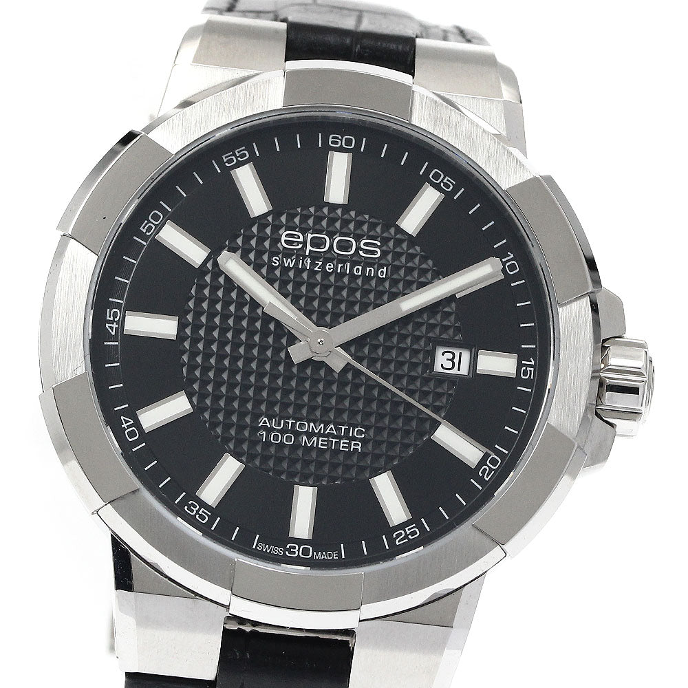 EPOS Sportive 3443BK Date black Dial Automatic Men's Watch_885519