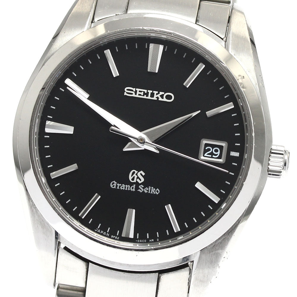 SEIKO Grand Seiko SBGX061/9F62-0AB0 Date black Dial Quartz Men's Watch_885828