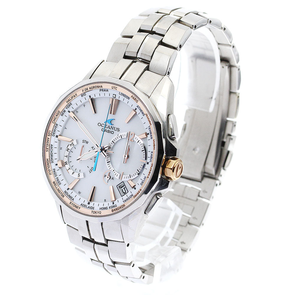 CASIO Oceanus Manta OCW-S3400E-7AJF Solar Powered Radio Men's Watch_885840