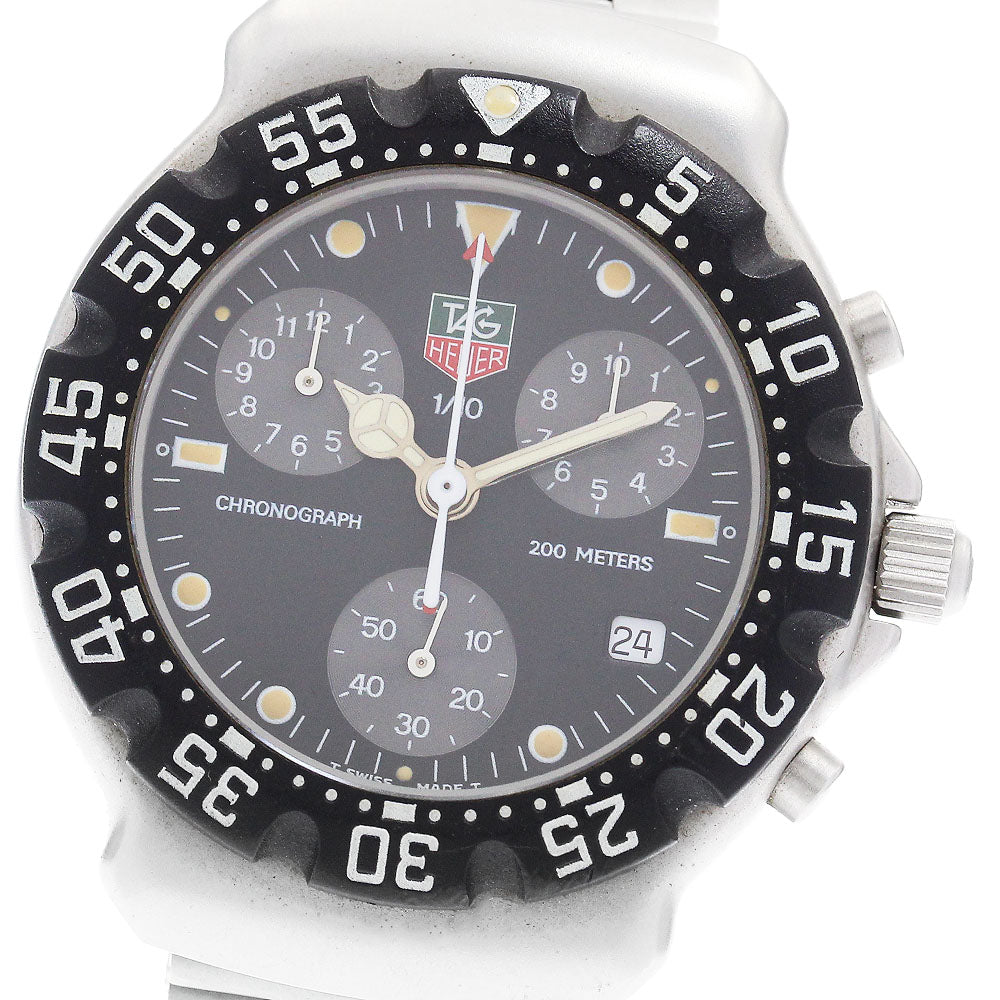 TAG HEUER Formula 1 CA1211-R0 Chronograph Date black Dial Quartz Men's_885843