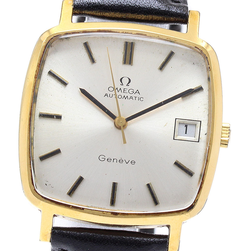 OMEGA Geneve 162.0060 Square Cal.1012 Date Automatic Men's Watch_885856