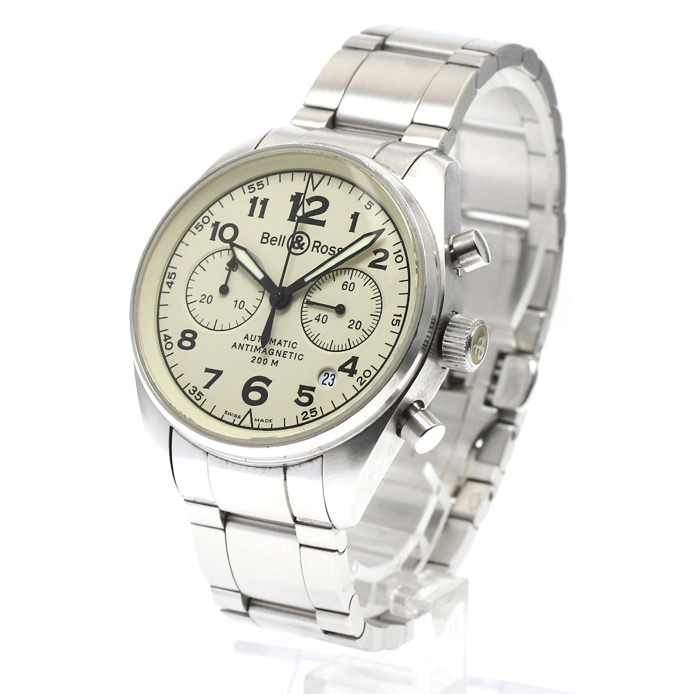 Bell＆Ross 126.A Date Chronograph beige Dial Automatic Men's Watch_885859