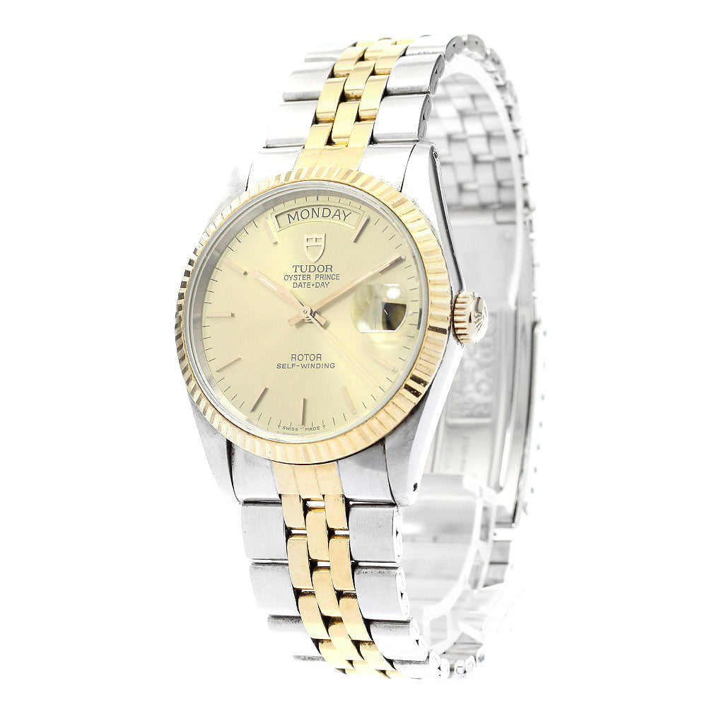 TUDOR Oyster Prince Date Day 76213 gold Dial Automatic Men's Watch_885869