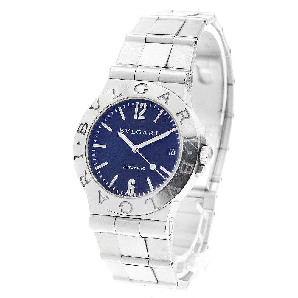 BVLGARI Diagono LCV35S Date black Dial Automatic Men's Watch_885877