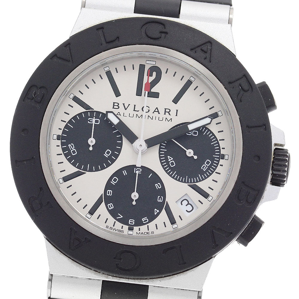 BVLGARI Aluminium BB40ATCH/103383 Date Chronograph Automatic Men's Watch_885888