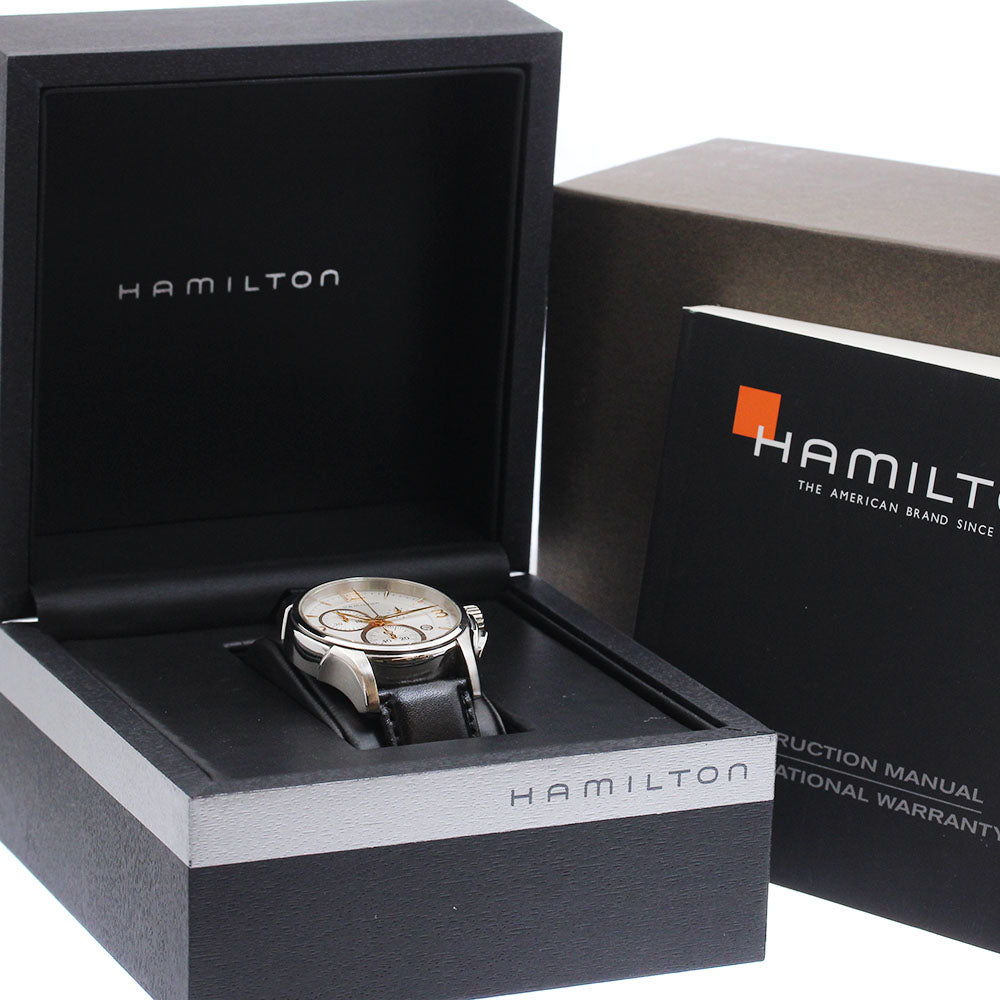HAMILTON Jazz master H326120 Chronograph Silver Dial Quartz Men's Watch_885892