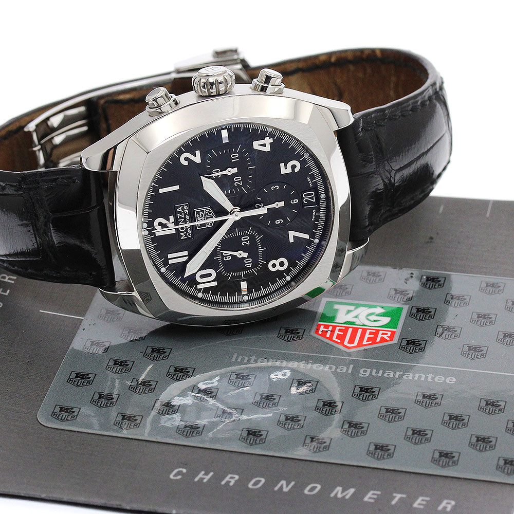 TAG HEUER Monza CR5110 Caliber 36 Chronograph black Dial Automatic Men's Watch_885893