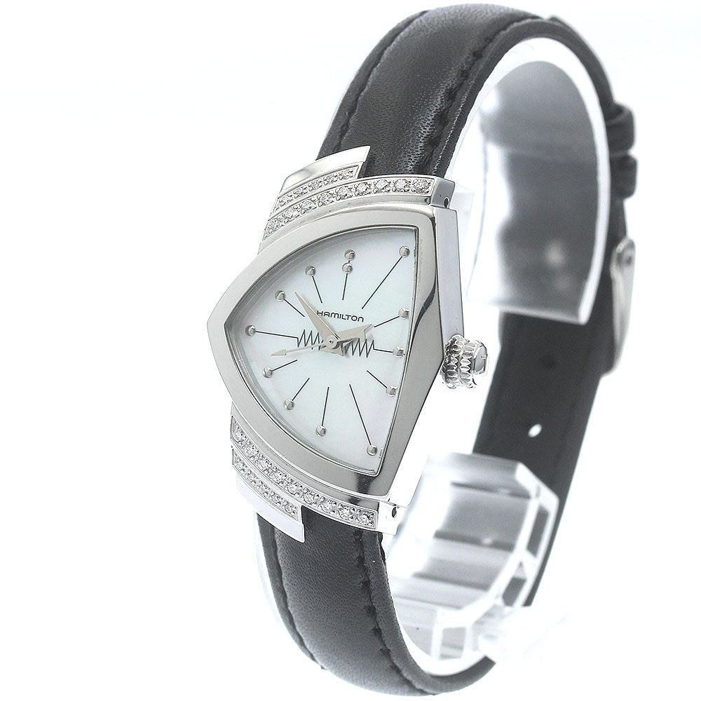 HAMILTON Ventura H242610 Diamond White shell Dial Quartz Ladies Watch_885895