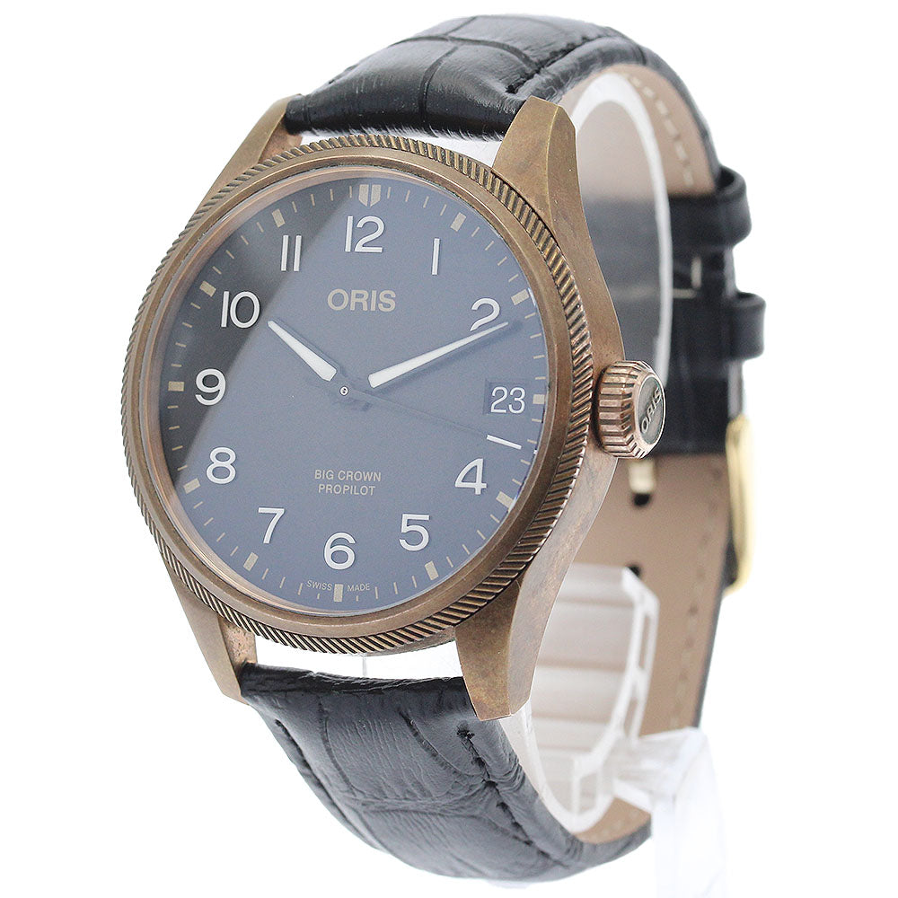 ORIS Big crown pro pilot Date black Dial Automatic Men's Watch_885896