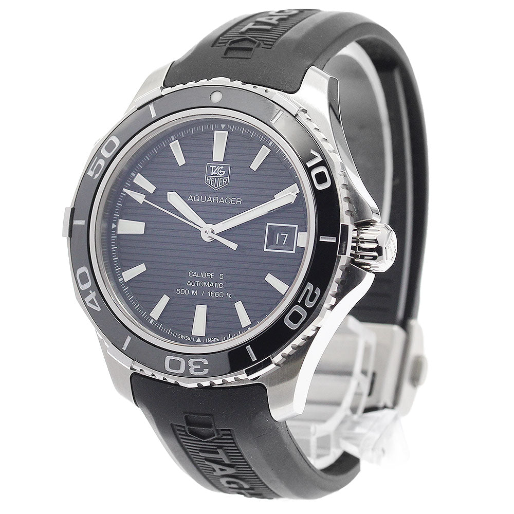 TAG HEUER Aqua Racer Caliber 5 WAK2110 Date black Dial Automatic Men's_885899