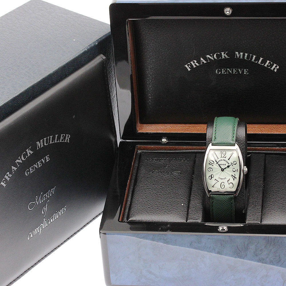 FRANCK MULLER Tonneau carvex 7502QZ green Dial Quartz Ladies Watch_885903