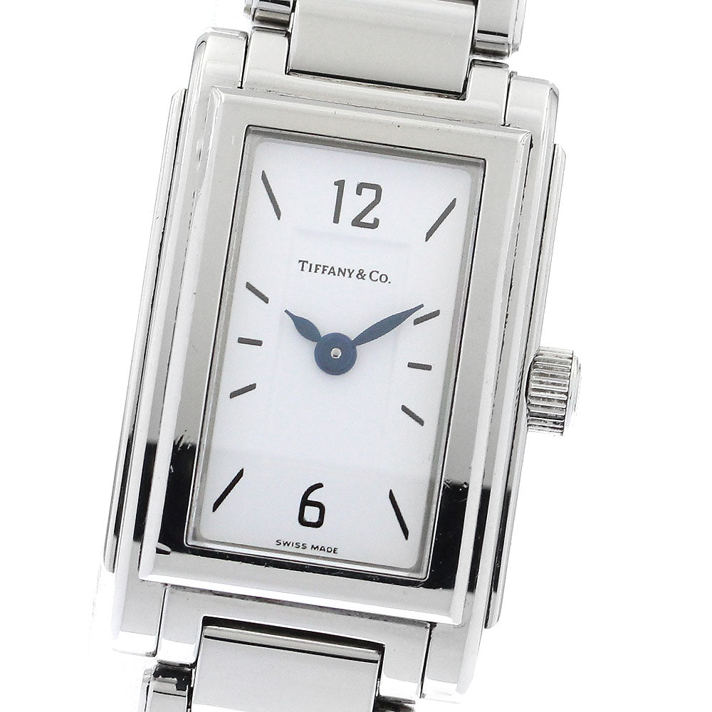 TIFFANY&Co. Square white Dial Quartz Ladies Watch_885909