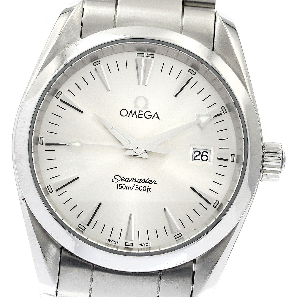 OMEGA Seamaster Aqua Terra 2518.30 Date Silver Dial Quartz Men's Watch_885932