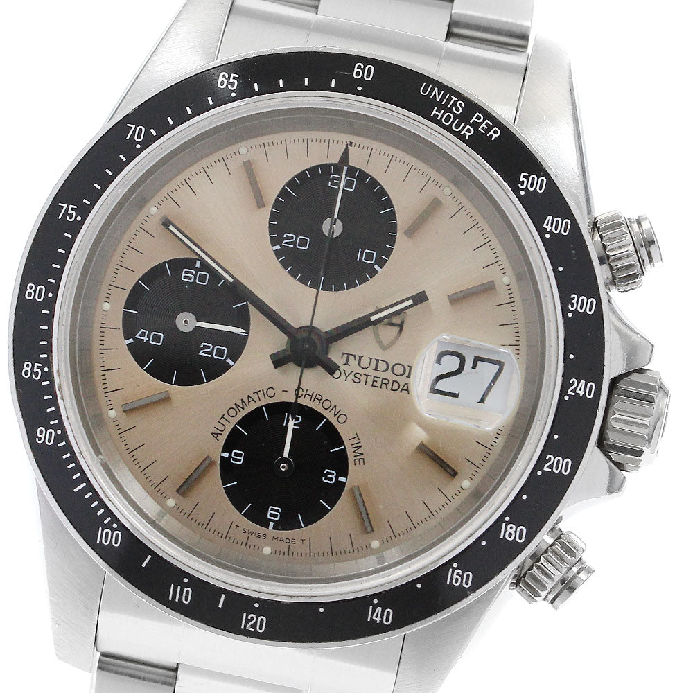TUDOR Oyster Date Chronotime 79260 champagne Automatic Men's Watch_885951