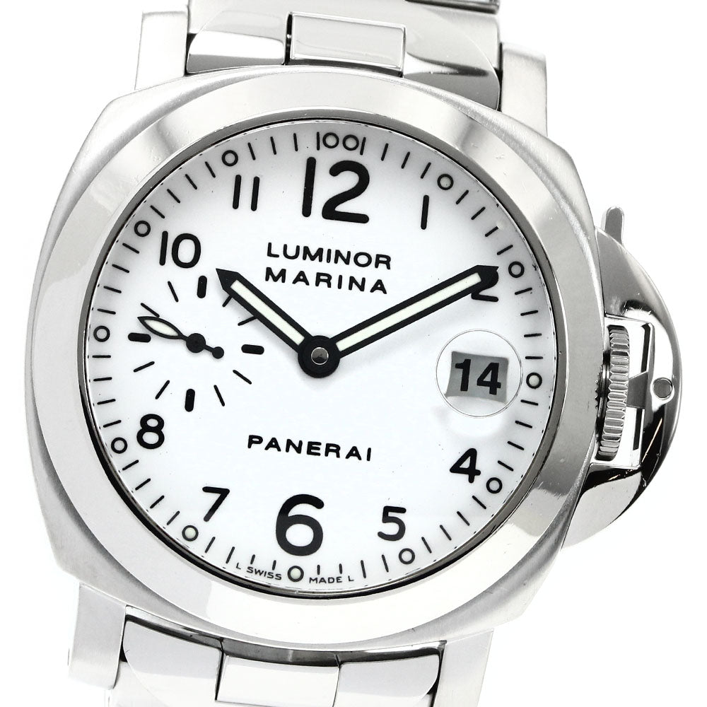 PANERAI Luminor Marina PAM00051 Date Small Second Automatic Men's Watch_885952