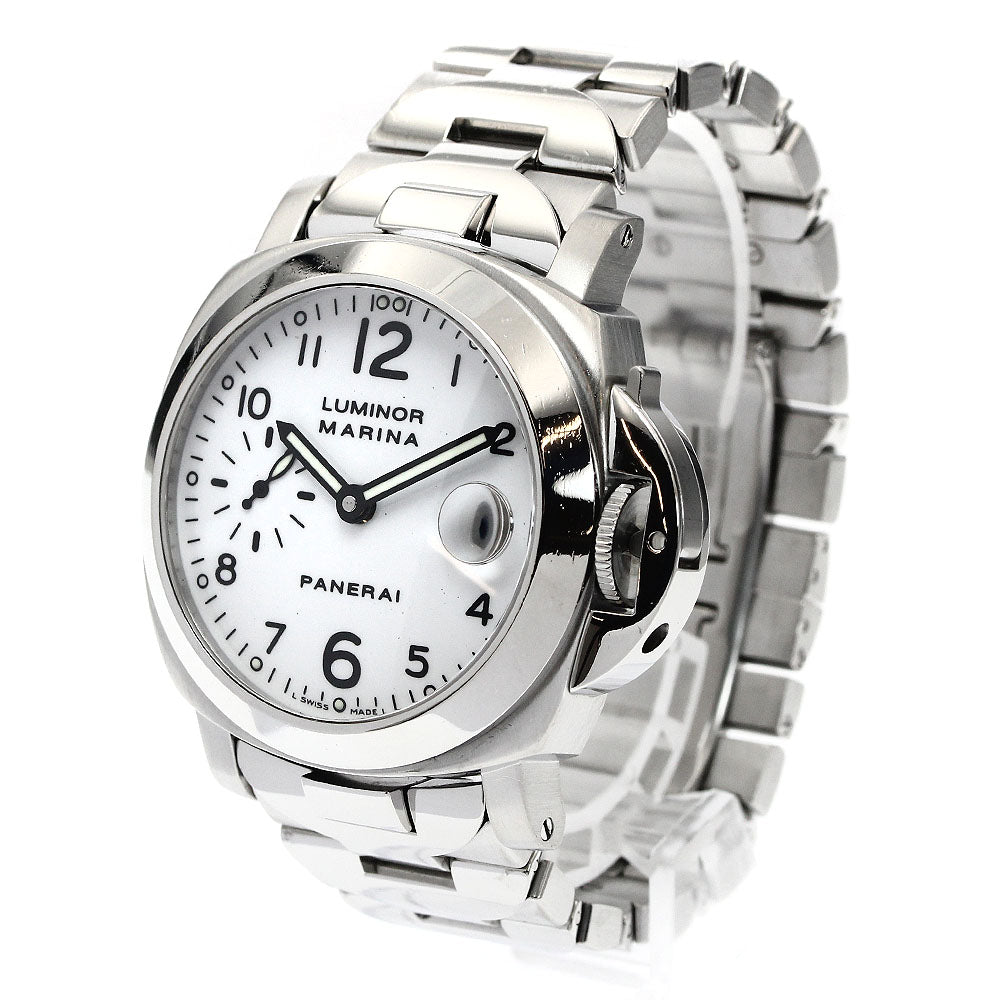 PANERAI Luminor Marina PAM00051 Date Small Second Automatic Men's Watch_885952