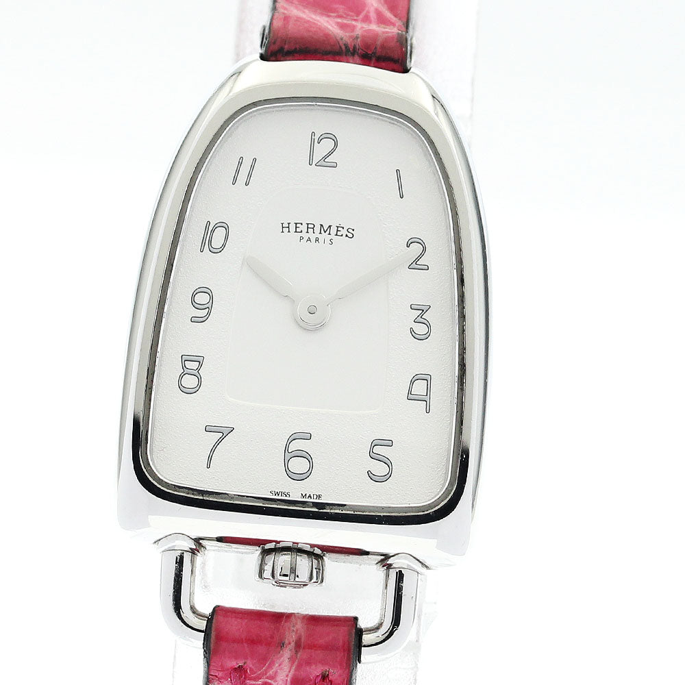 HERMES gallop GA1.110 Silver Dial Quartz Ladies Watch_885970