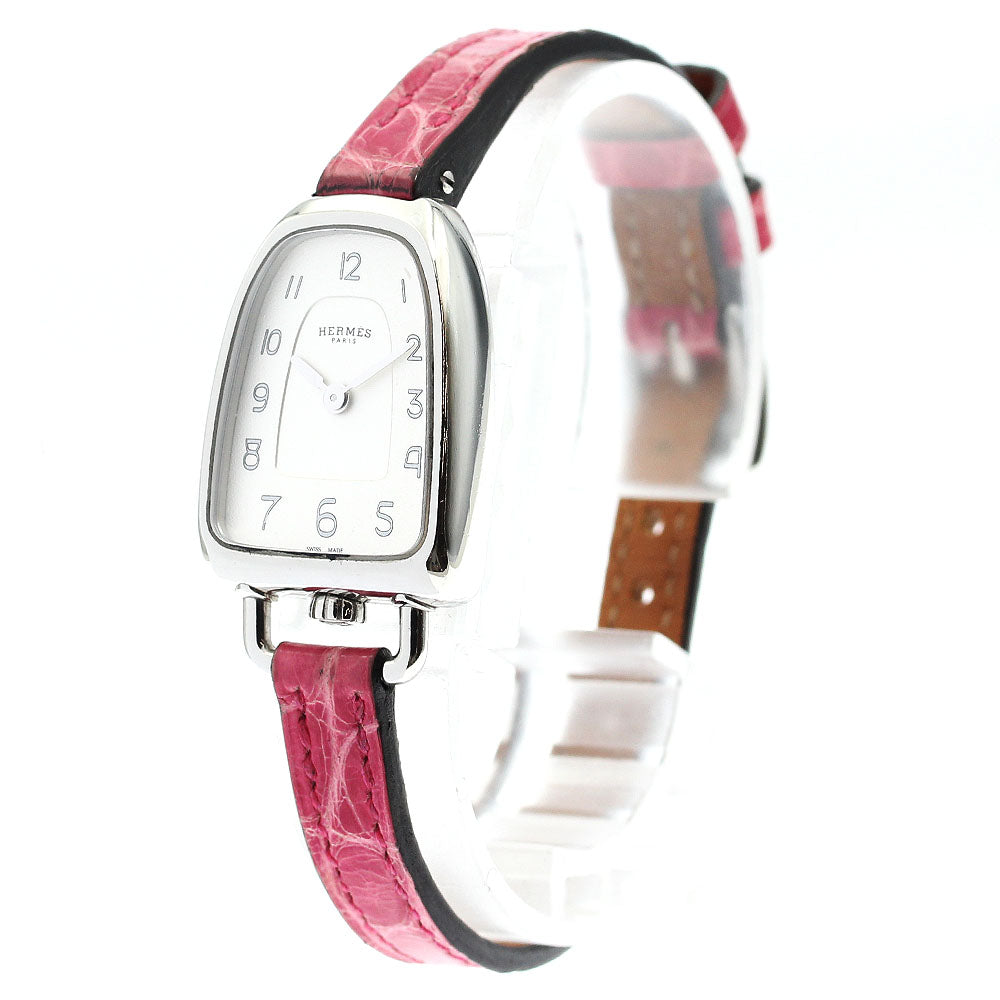 HERMES gallop GA1.110 Silver Dial Quartz Ladies Watch_885970