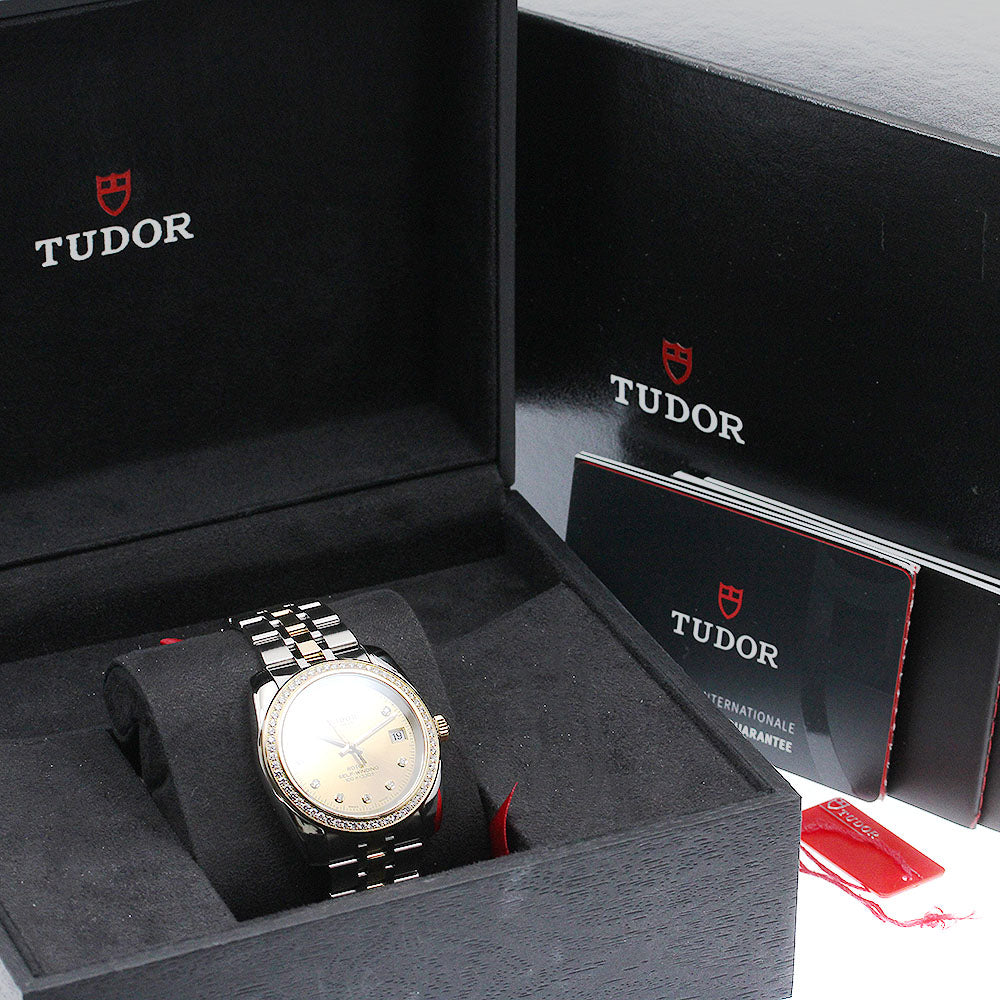 TUDOR Classic Date 21023 Cal.2824-2 gold Dial Automatic Men's Watch_885973