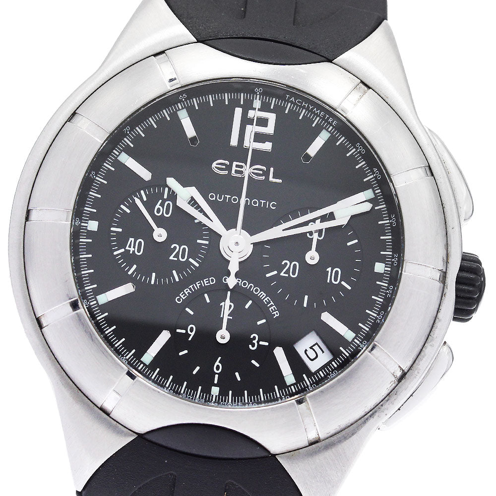 EBEL Type E E9137C51 Chronograph black Dial Automatic Men's Watch_885976