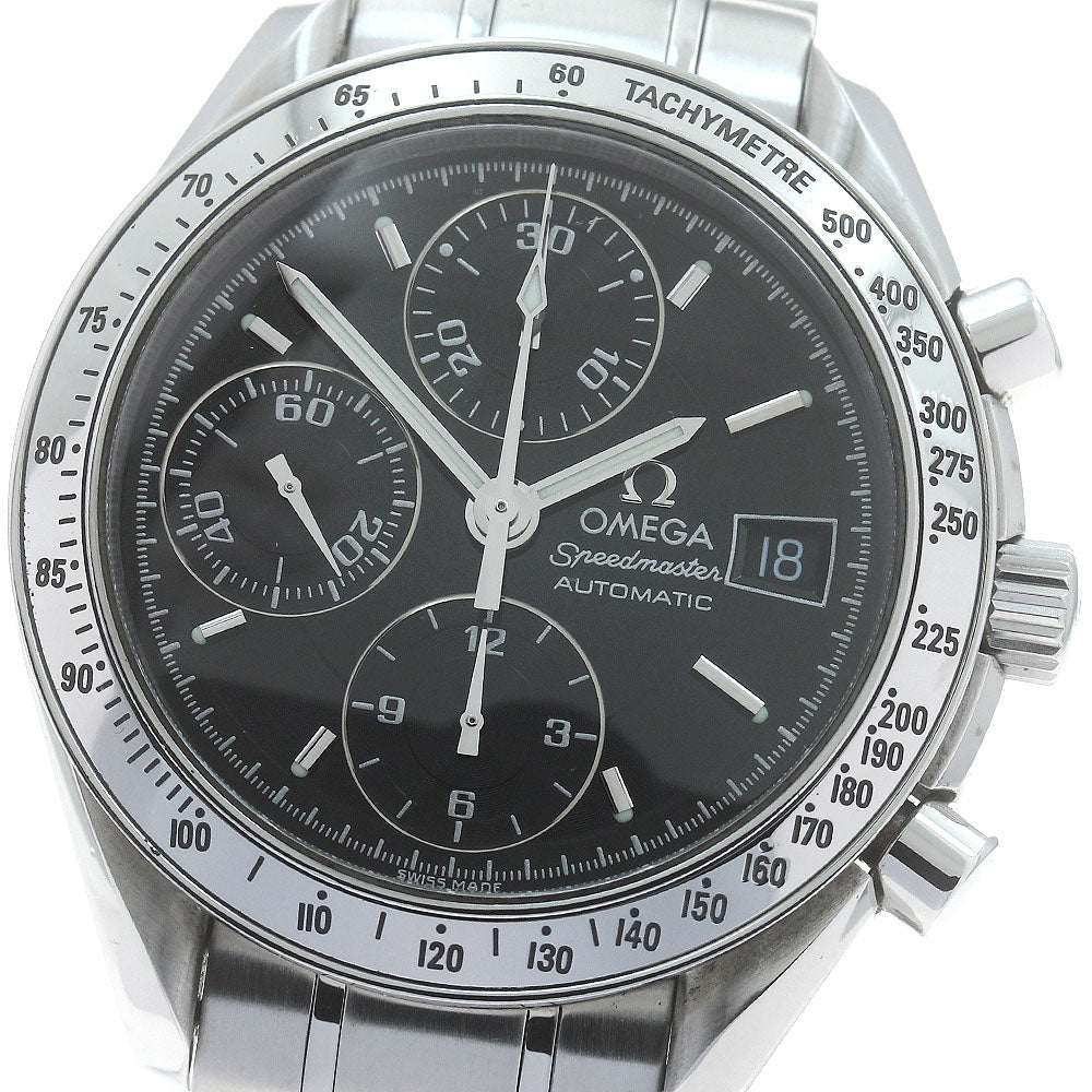 OMEGA Speedmaster 3513.50 Date Chronograph black Dial Automatic Men's_885977