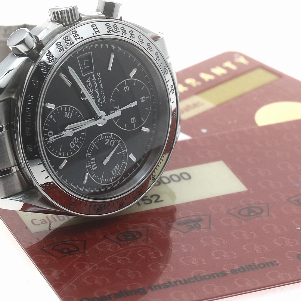 OMEGA Speedmaster 3513.50 Date Chronograph black Dial Automatic Men's_885977