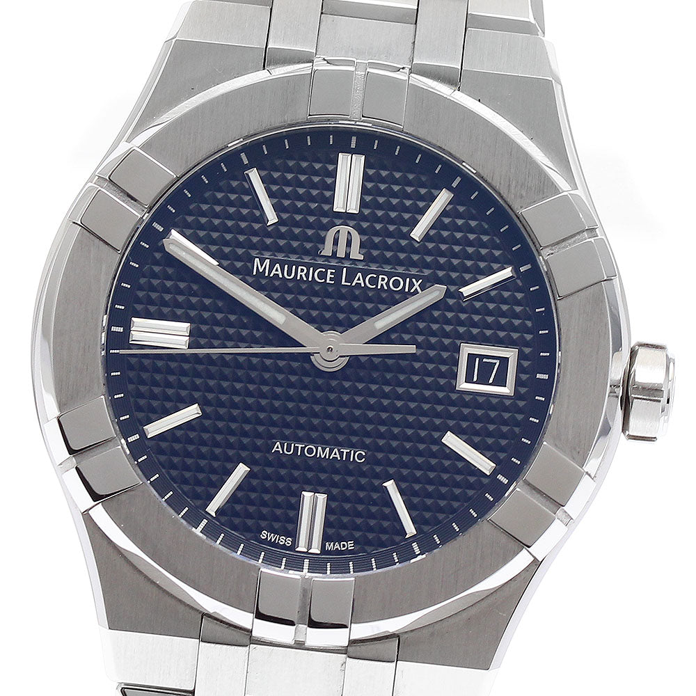 MAURICE LACROIX icon AI6007 Date black Dial Automatic Men's Watch_885996